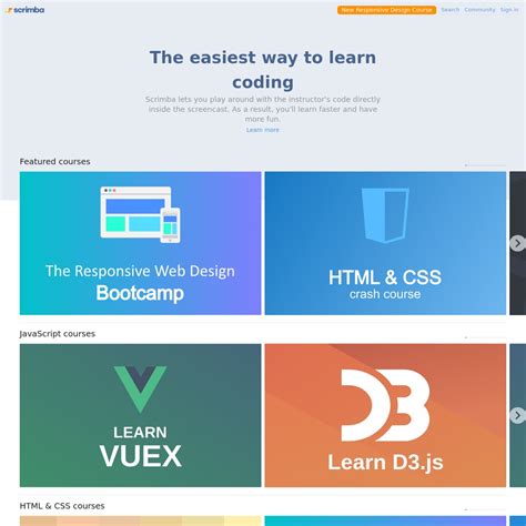 Learn to Code with Interactive Tutorials .